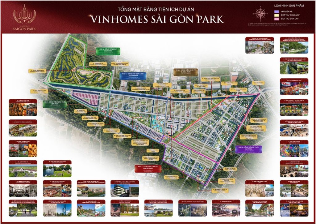 phối cảnh mặt bằng dự án