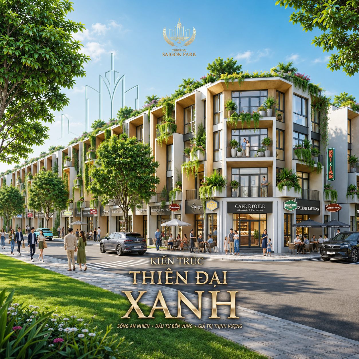 Nhà phố Vinhomes Saigon Park